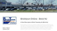 Desktop Screenshot of bricktownonline.com